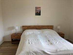Posteľ alebo postele v izbe v ubytovaní Pferdehof Thomayer