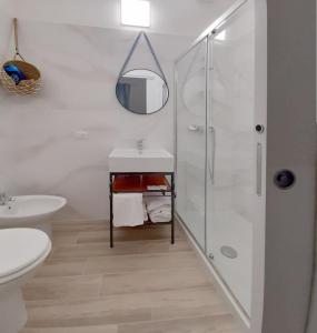 Koupelna v ubytování B&B Lilium Otranto + 37 fotografií
