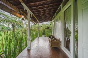 Zahrada ubytování Rumah Jembarati