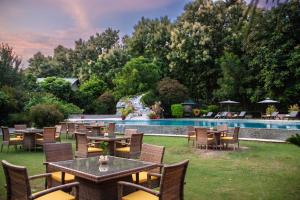 Bazén v ubytování Aahana Resort - Jim Corbett nebo v jeho okolí