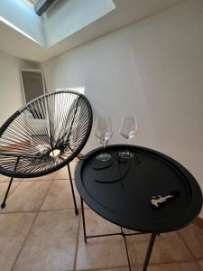Posezení v ubytování B-Guest House