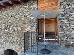 Balkón nebo terasa v ubytování Chalet Del Sole