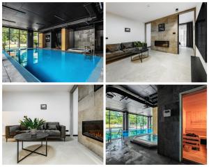 Bazén v ubytovaní PLATiNIUM HOUSE & SPA BASEN-SAUNA CENTRUM alebo v jeho blízkosti