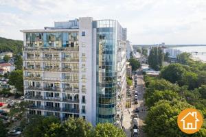 Výhľad na mesto Międzyzdroje alebo výhľad na mesto priamo z apartmánu