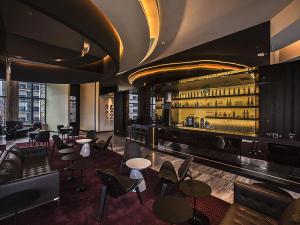 Lounge nebo bar v ubytování Shenzhen O Hotel