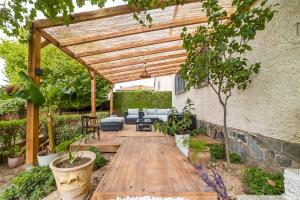 Zahrada ubytování Chalet con piscina en entorno idílico