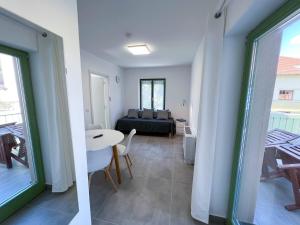 Letto o letti in una camera di Lujza Apartman