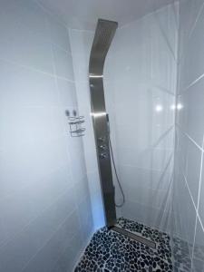 Koupelna v ubytování Gîte avec piscine intérieur, Le Repère de Choiseau