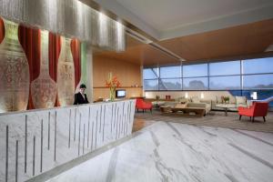 Area soggiorno di Citadines Uplands Kuching