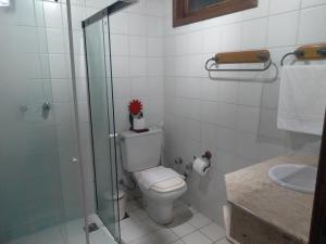 Um banheiro em Vista Linda Hotel