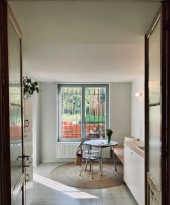Posezení v ubytování Maison Henri Namur