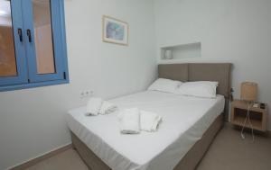 Posteľ alebo postele v izbe v ubytovaní Greek Beach House Complex A3