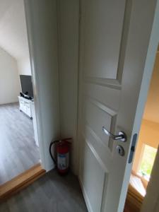 TV a/nebo společenská místnost v ubytování Olgas apartment
