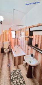 Kúpeľňa v ubytovaní Apartments Borka