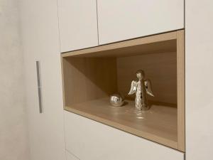 Kuchyň nebo kuchyňský kout v ubytování Apartman Hestia
