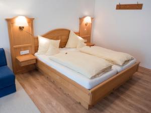 Postel nebo postele na pokoji v ubytování Haus Amberger