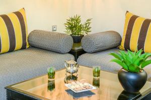 A seating area at Manzil Hotel