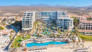 an aerial view of a resort with a pool at Villa La Valencia Beach Resort & Spa Los Cabos in San Jos&eacute; del Cabo