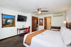 Postel nebo postele na pokoji v ubytování Casa Andina Premium Arequipa