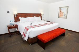 Postel nebo postele na pokoji v ubytování Casa Andina Premium Arequipa