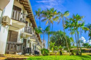 Um jardim em Caldas Park & Hotel XPTO Turismo