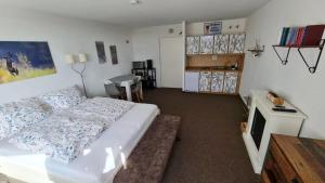 Kuchyň nebo kuchyňský kout v ubytování Ferienwohnung Maggie - Sankt Englmar