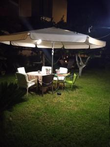 Vonkajšia záhrada v ubytovaní Anna's bella casa