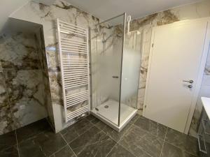 Koupelna v ubytování Private Zimmer HoAp