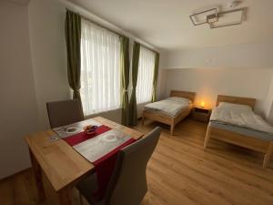 Postel nebo postele na pokoji v ubytování Private Zimmer HoAp