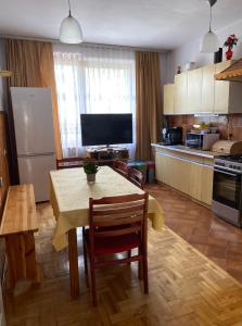 Kuchyňa alebo kuchynka v ubytovaní Bella Casa Economy Villa - Skibowa, close to Bielany