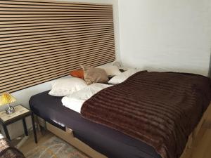 Postel nebo postele na pokoji v ubytování Trandafir Guesthouse