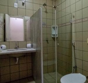 Um banheiro em Caldas Park & Hotel XPTO Turismo
