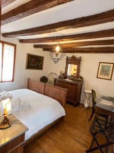 Cama o camas de una habitación en Villa sulle colline del Prosecco - Casa di Gaia