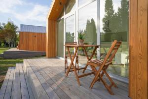 Patio lub wspólna przestrzeń na świeżym powietrzu w obiekcie NaturBatán