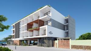 a rendering of the front of a building at Hotel Indigo - Galapagos, an IHG Hotel in Puerto Baquerizo Moreno
