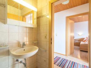 Koupelna v ubytování Haus Sporer