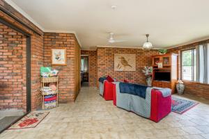 A seating area at Bromeliads