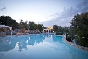 a large pool with blue water in a resort at Park Hotel Sant'Elia in Fasano