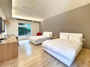 Letto o letti in una camera di 墾丁外婆家