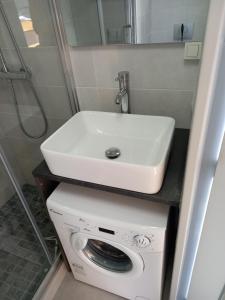 Kúpeľňa v ubytovaní L'Arche de Noé 217, Studio mezzanine vue imprenable