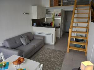 Kuchyňa alebo kuchynka v ubytovaní L'Arche de Noé 217, Studio mezzanine vue imprenable
