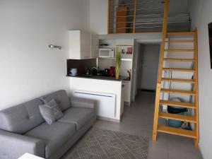 Kuchyňa alebo kuchynka v ubytovaní L'Arche de Noé 217, Studio mezzanine vue imprenable