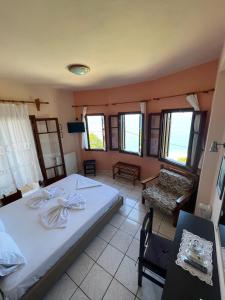 Postel nebo postele na pokoji v ubytování Villa Sunray