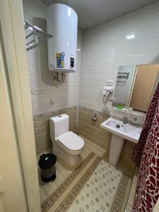 Koupelna v ubytování HOTEL DaMir