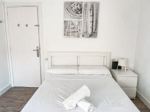 Katil atau katil-katil dalam bilik di Sweet apartment