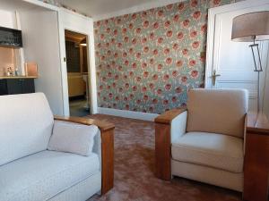 Χώρος καθιστικού στο Superbe appartement, face à la vieille ville !