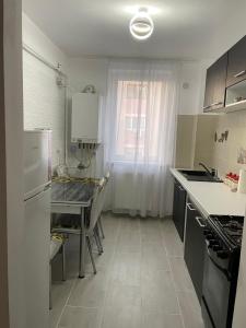 O bucătărie sau chicinetă la Apartament incantator +2 fotografii