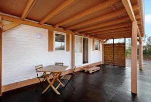 A balcony or terrace at COUNTRY HOME