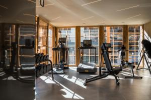 Fitness centrum a/nebo fitness zařízení v ubytování Raffl's Tyrol Hotel