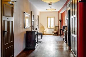 Posezení v ubytování Watzdorfer Geleitschenke und Herberge